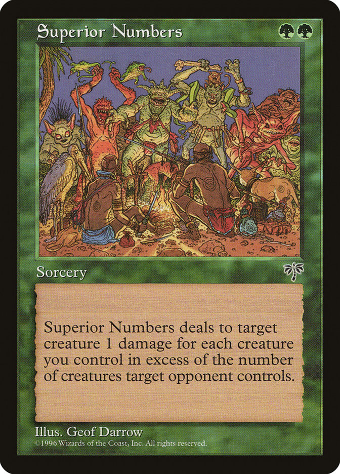 Superior Numbers [Mirage] | D20 Games