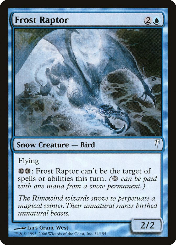 Frost Raptor [Coldsnap] | D20 Games