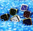 12mm Metal Pip D6 Dice Metal Dice Foam Brain Games