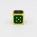 12mm Metal Pip D6 Dice Metal Dice Foam Brain Games