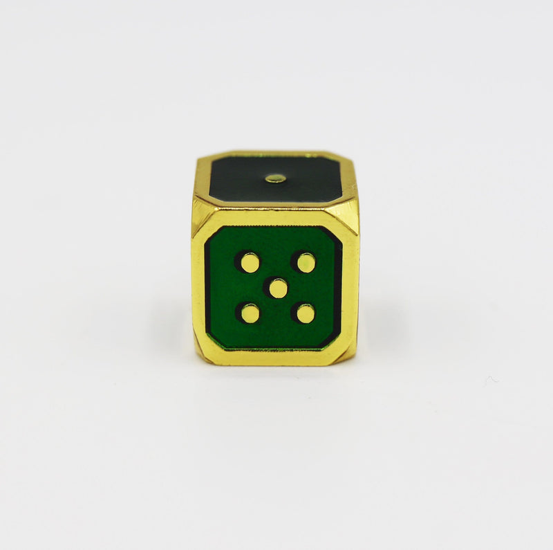 12mm Metal Pip D6 Dice Metal Dice Foam Brain Games