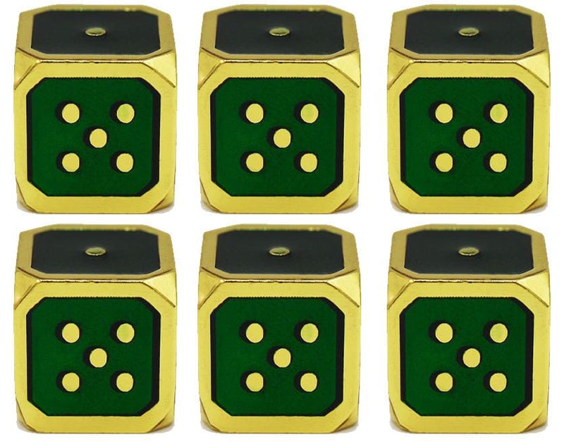 12mm Metal Pip D6 Dice Metal Dice Foam Brain Games