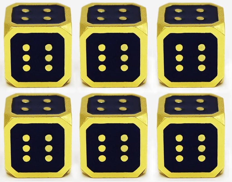 12mm Metal Pip D6 Dice Metal Dice Foam Brain Games