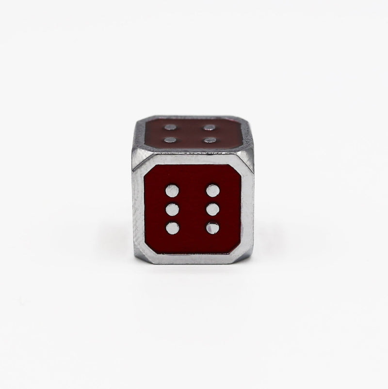 12mm Metal Pip D6 Dice Metal Dice Foam Brain Games
