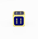 12mm Metal Pip D6 Dice Metal Dice Foam Brain Games