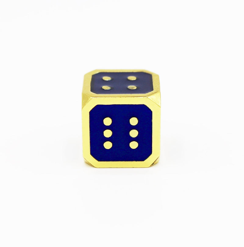 12mm Metal Pip D6 Dice Metal Dice Foam Brain Games