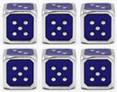 12mm Metal Pip D6 Dice Metal Dice Foam Brain Games