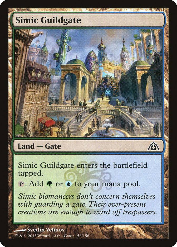 Simic Guildgate [Dragon's Maze] | D20 Games