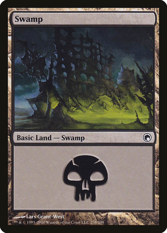 Swamp (238) [Scars of Mirrodin] | D20 Games