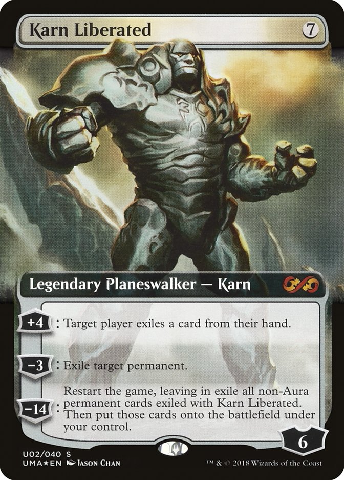 Karn Liberated (Topper) [Ultimate Box Topper] | D20 Games