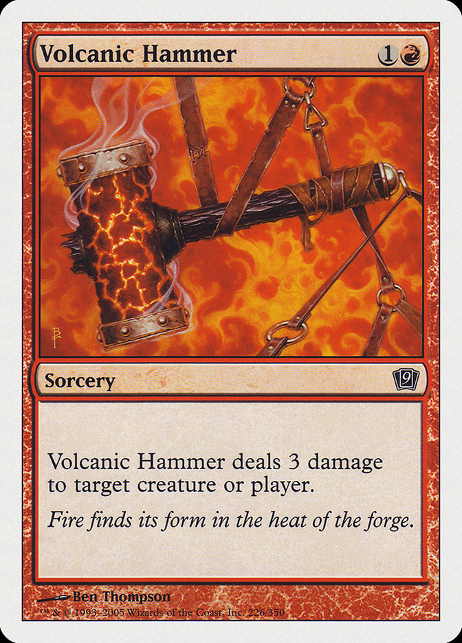 Volcanic Hammer [Ninth Edition] | D20 Games