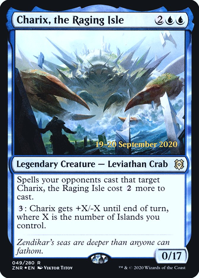 Charix, the Raging Isle [Zendikar Rising Prerelease Promos] | D20 Games