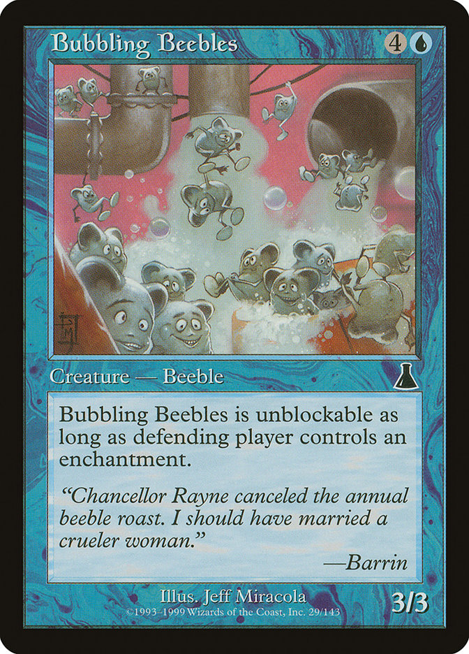 Bubbling Beebles [Urza's Destiny] | D20 Games