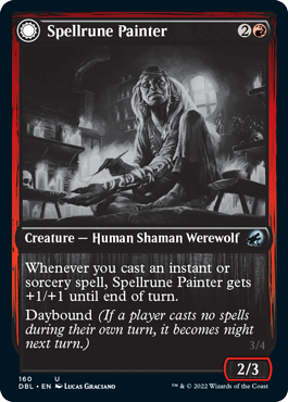 Spellrune Painter // Spellrune Howler [Innistrad: Double Feature] | D20 Games