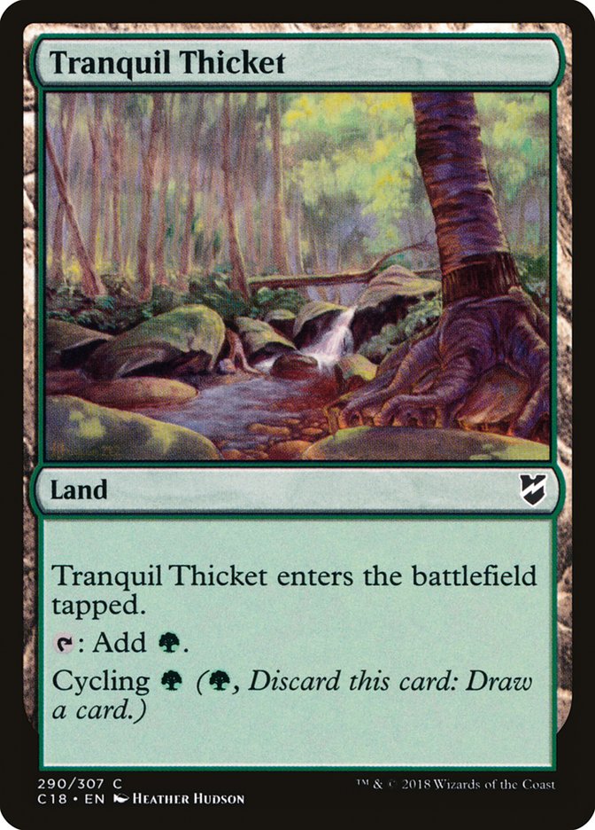 Tranquil Thicket [Commander 2018] | D20 Games