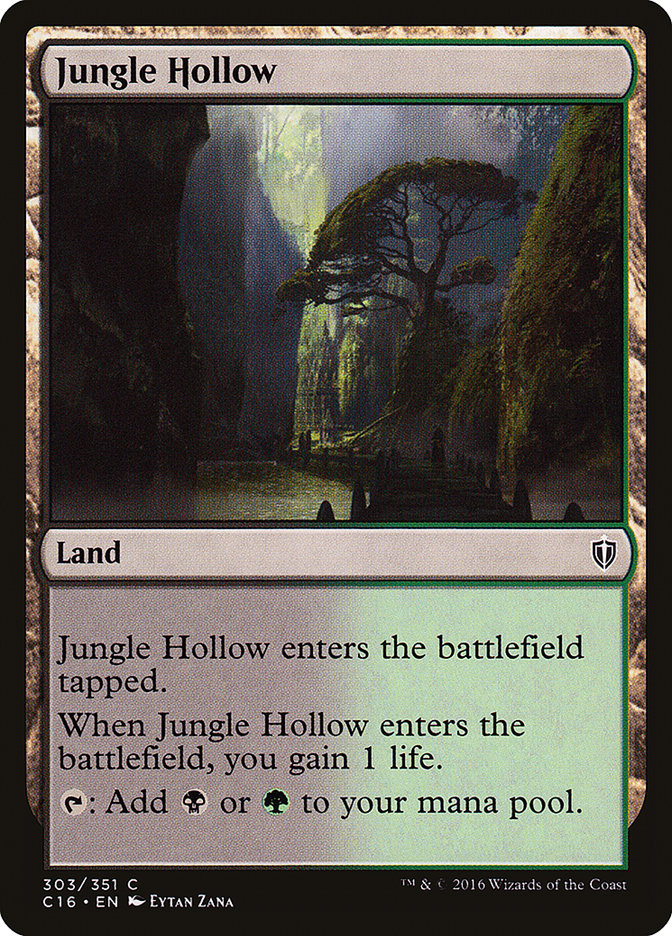Jungle Hollow [Commander 2016] | D20 Games