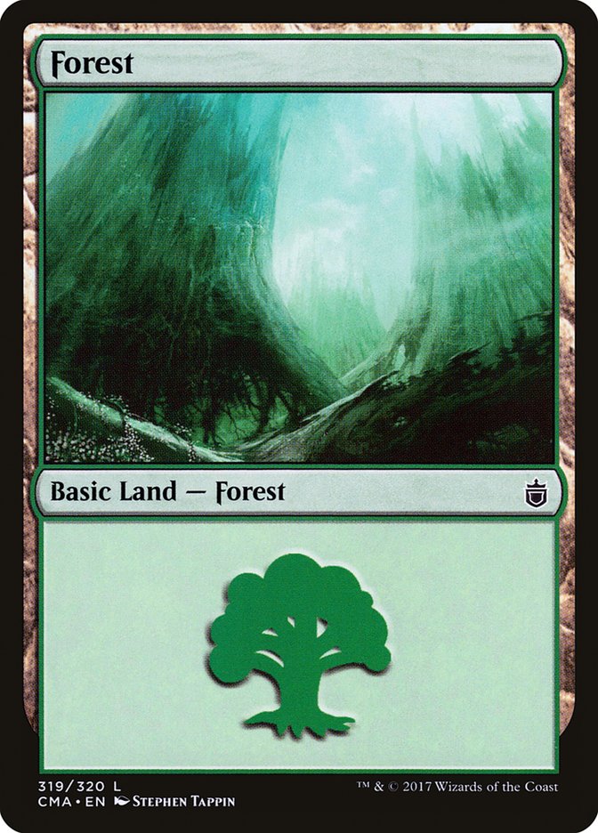 Forest (319) [Commander Anthology] | D20 Games