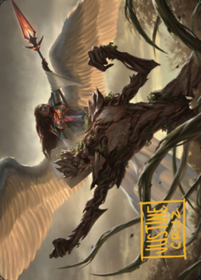 Strength of the Coalition Art Card (Gold-Stamped Signature) [Dominaria United Art Series] | D20 Games