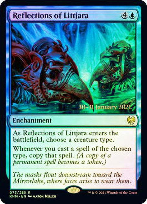 Reflections of Littjara [Kaldheim Prerelease Promos] | D20 Games