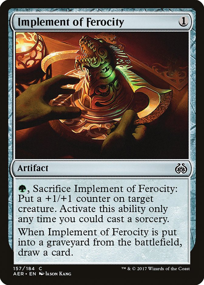 Implement of Ferocity [Aether Revolt] | D20 Games