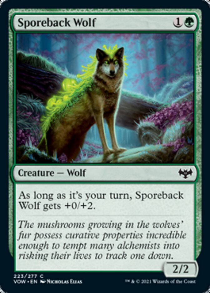 Sporeback Wolf [Innistrad: Crimson Vow] | D20 Games