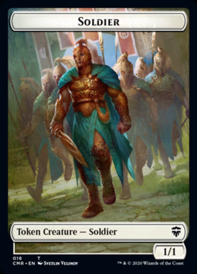 Cat // Soldier Token [Commander Legends Tokens] | D20 Games