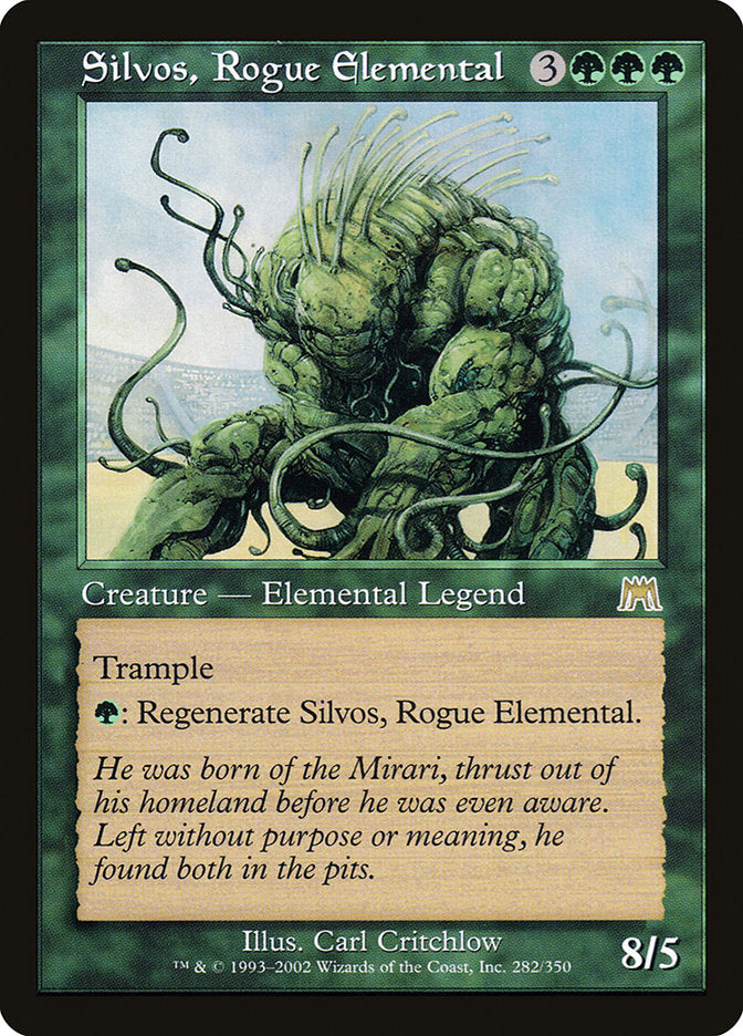 Silvos, Rogue Elemental [Onslaught] | D20 Games