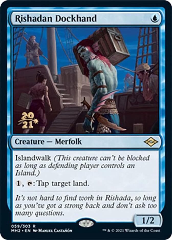 Rishadan Dockhand [Modern Horizons 2 Prerelease Promos] | D20 Games