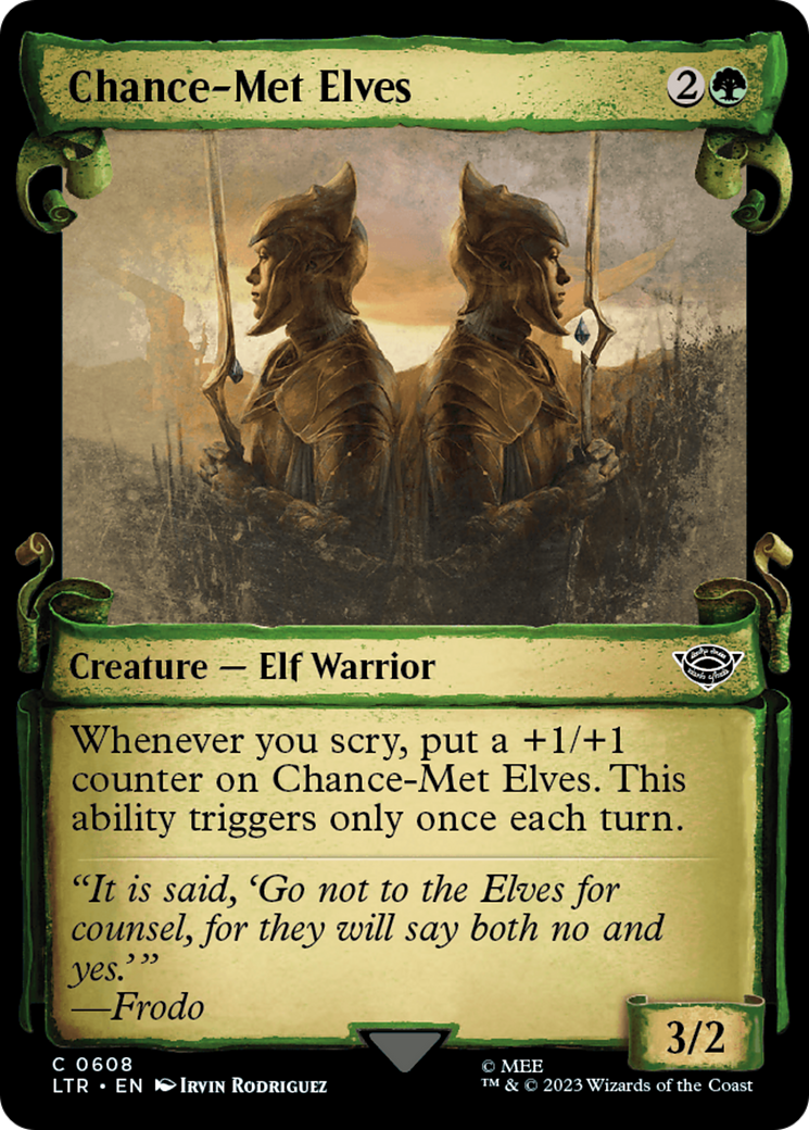 Chance-Met Elves [The Lord of the Rings: Tales of Middle-Earth Showcase Scrolls] | D20 Games