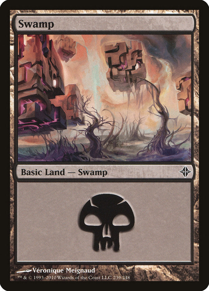 Swamp (239) [Rise of the Eldrazi] | D20 Games