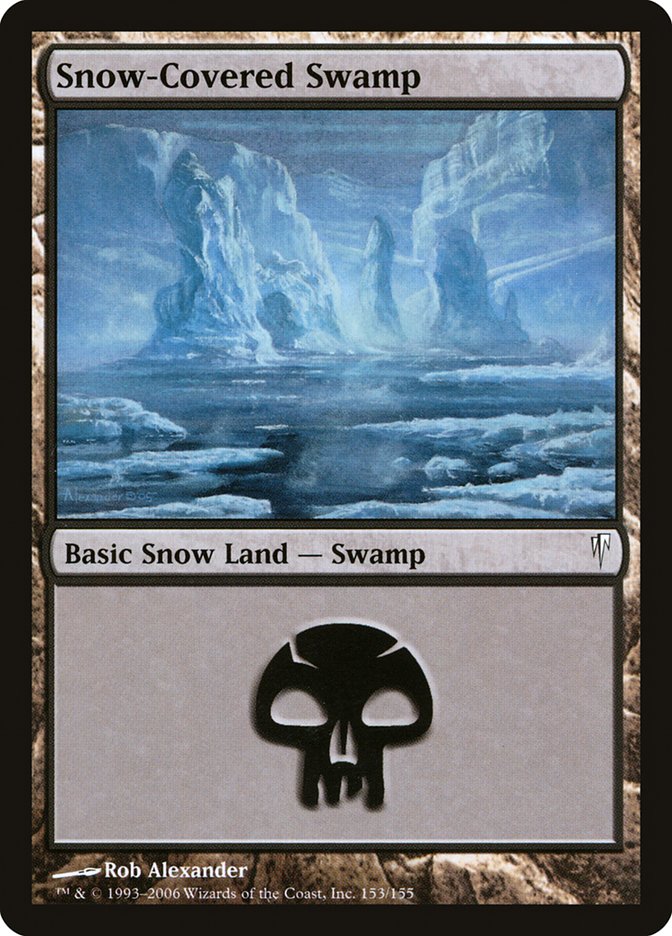 Snow-Covered Swamp [Coldsnap] | D20 Games