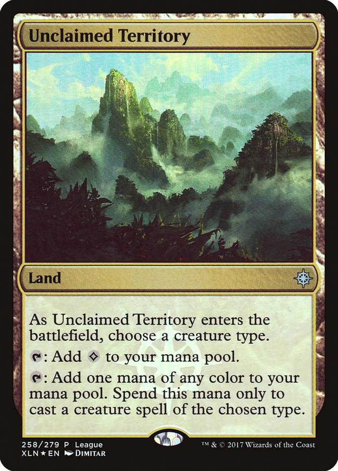 Unclaimed Territory (League) [Ixalan Promos] | D20 Games