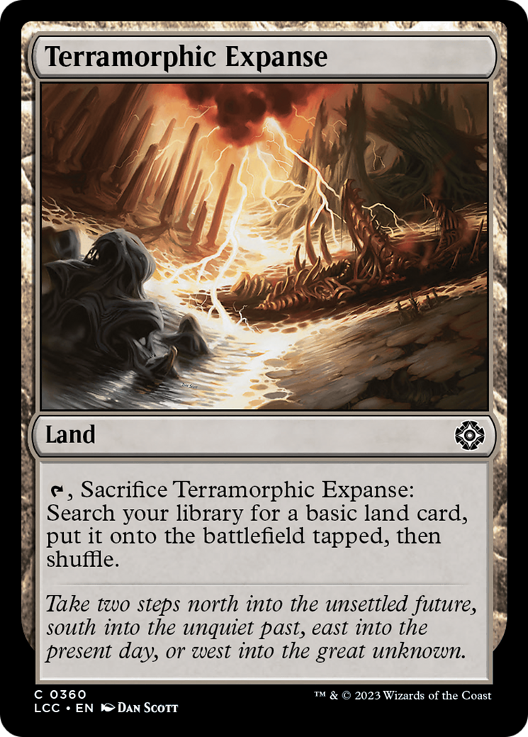 Terramorphic Expanse [The Lost Caverns of Ixalan Commander] | D20 Games