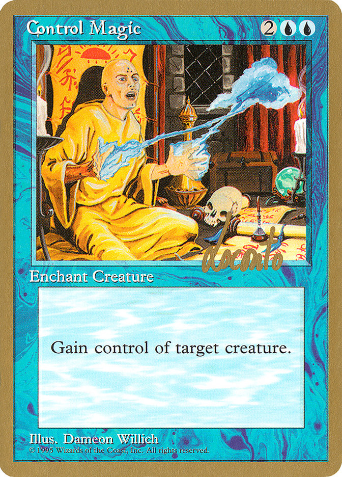 Control Magic (Michael Loconto) [Pro Tour Collector Set] | D20 Games