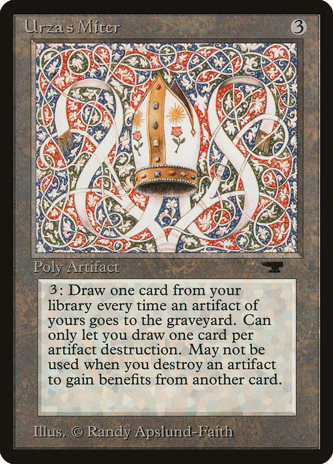 Urza's Miter [Antiquities] | D20 Games