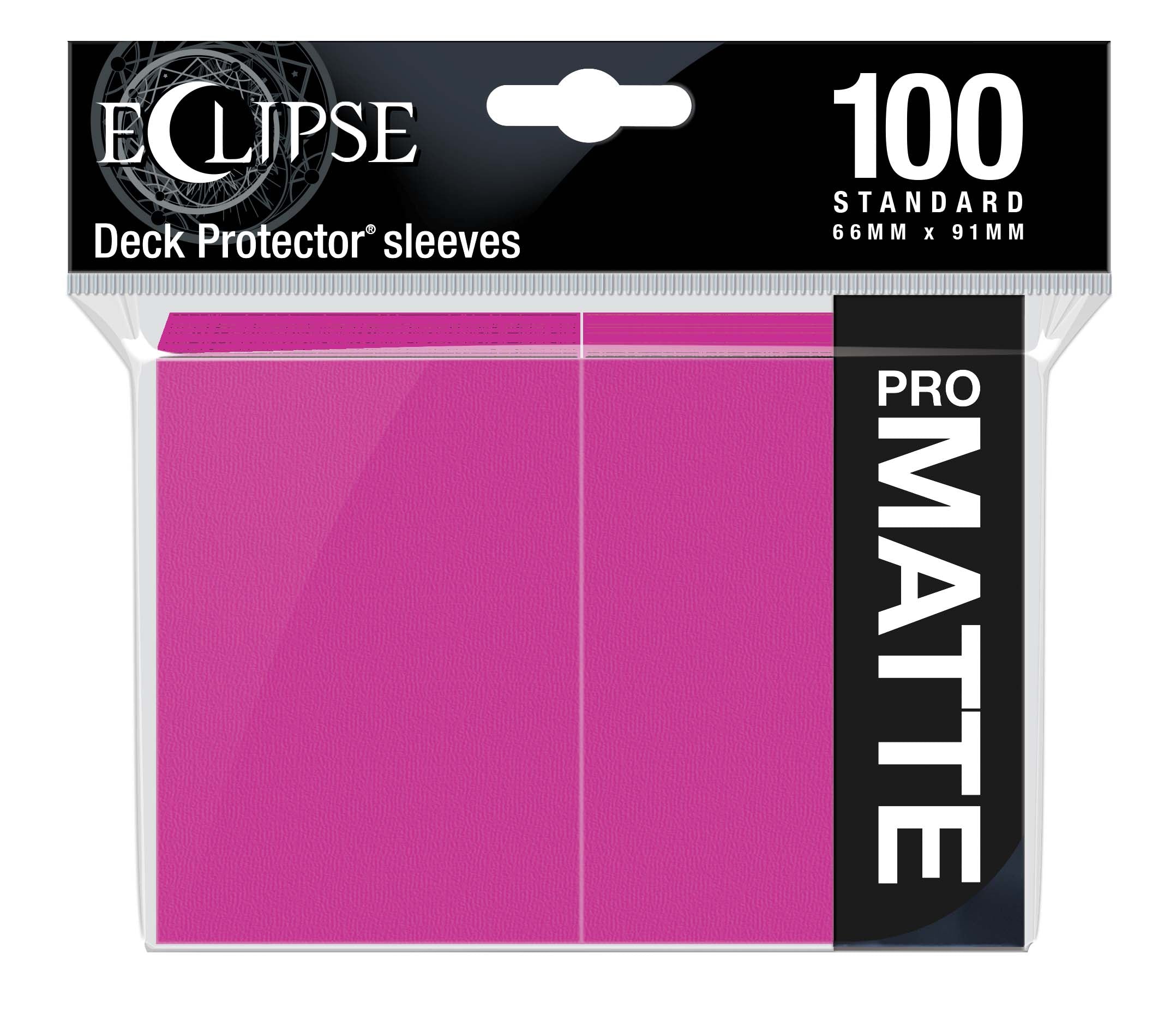 Eclipse Deck Protector Sleeves Matte: Pink | D20 Games