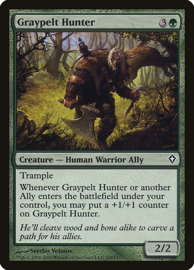 Graypelt Hunter [Worldwake] | D20 Games