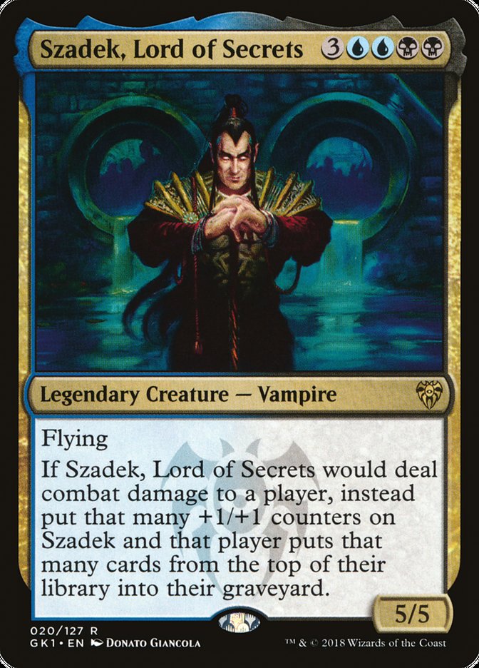 Szadek, Lord of Secrets [Guilds of Ravnica Guild Kit] | D20 Games