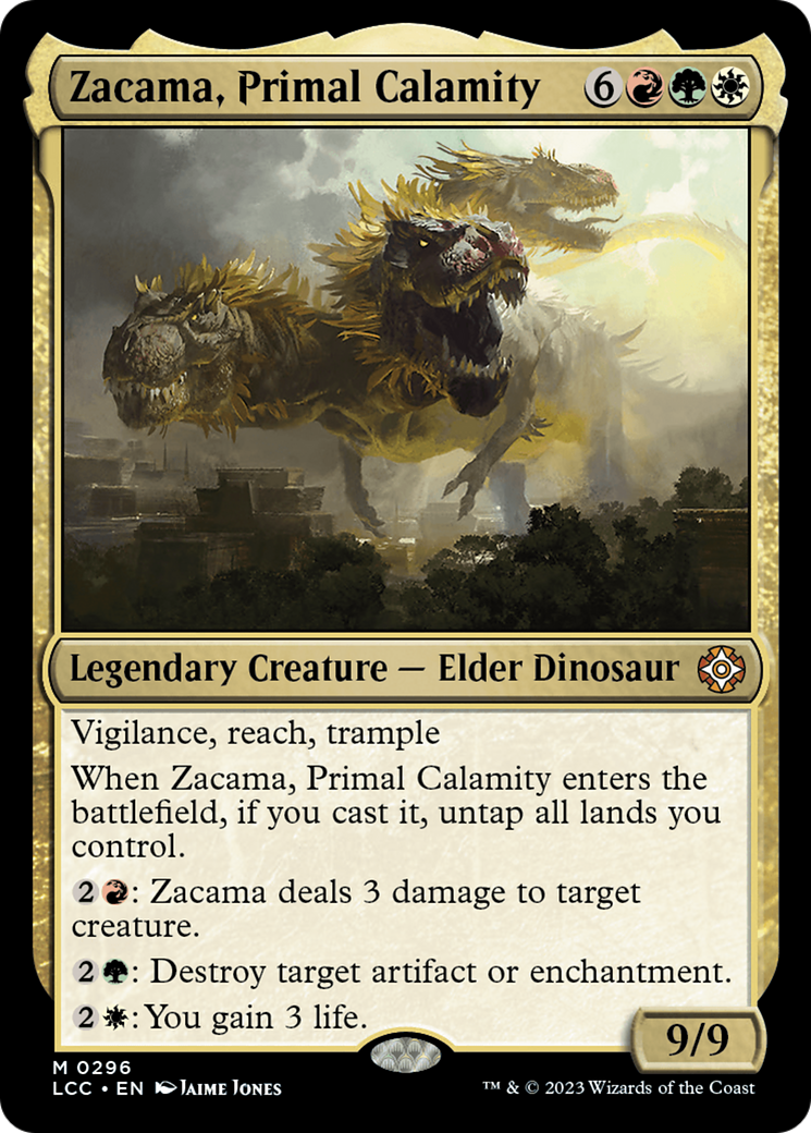 Zacama, Primal Calamity [The Lost Caverns of Ixalan Commander] | D20 Games