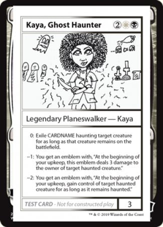 Kaya, Ghost Haunter (2021 Edition) [Mystery Booster Playtest Cards] | D20 Games