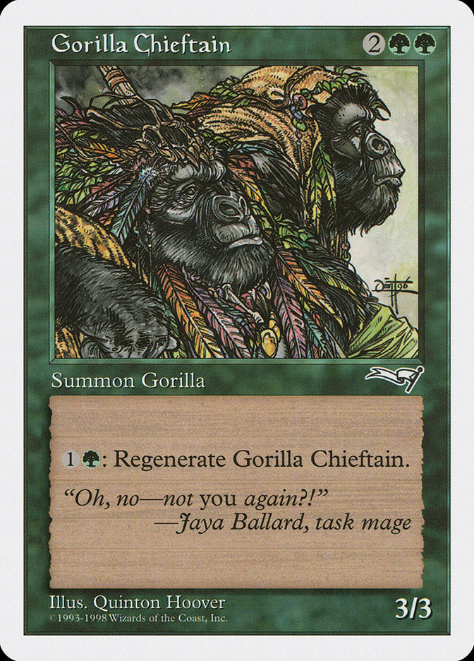 Gorilla Chieftain [Anthologies] | D20 Games