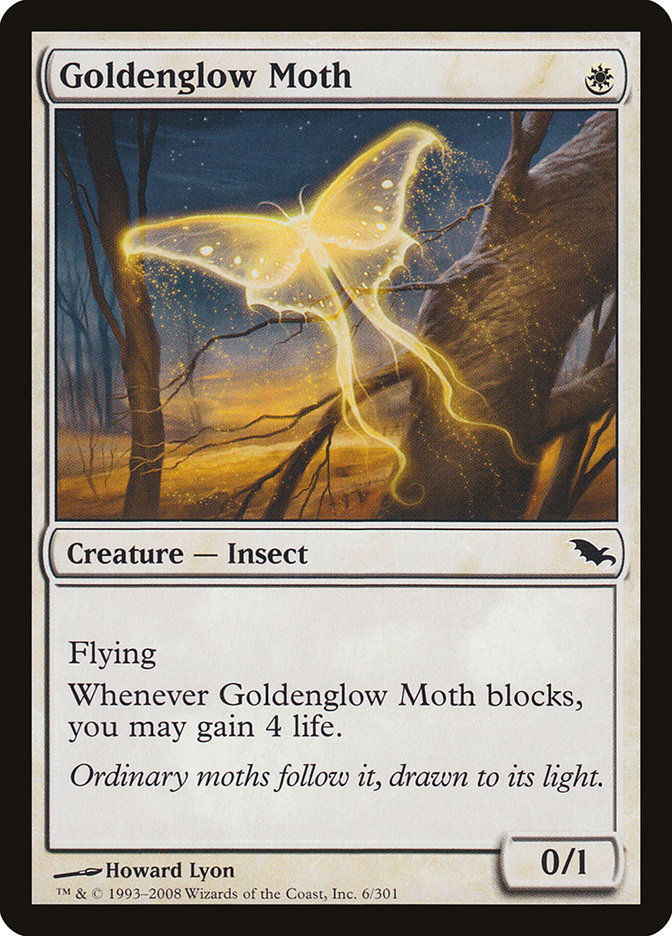 Goldenglow Moth [Shadowmoor] | D20 Games