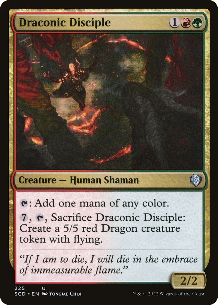 Draconic Disciple [Starter Commander Decks] | D20 Games