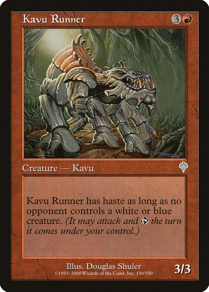 Kavu Runner [Invasion] | D20 Games