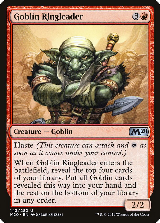 Goblin Ringleader [Core Set 2020] | D20 Games