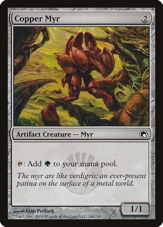 Copper Myr [Scars of Mirrodin] | D20 Games