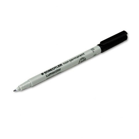 Lumocolor - Water Soluble Single Black Marker Medium-Tip