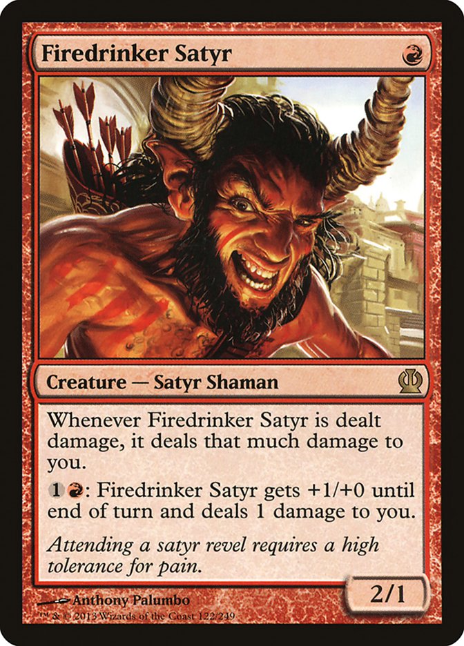 Firedrinker Satyr [Theros] | D20 Games