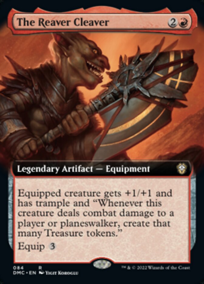 The Reaver Cleaver (Extended Art) [Dominaria United Commander] | D20 Games