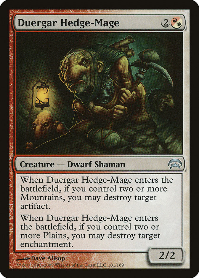 Duergar Hedge-Mage [Planechase] | D20 Games